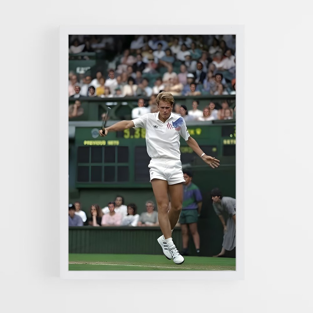 Poster Stefan edberg – affiche Tennis (vue 3)